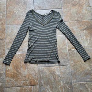 Michael Stars, Women's, Long sleeve, One size, Green/gray, Excellent condition